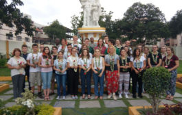 St.Gabriel, St.Laurent students visit to Hyderabad from France at Montfort Bhavan