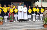 Glimpses of the Visit to Montfort High School, Khammam by Bro Shine Alex, Provincial Superior -2025