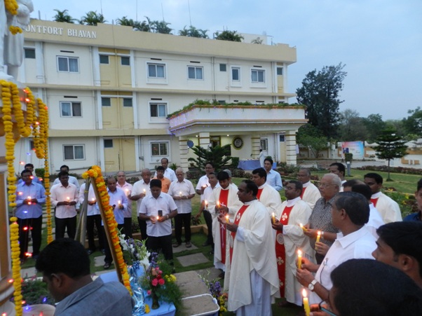 Feast Celebration of St. Montfort on 28th April 2019 at Montfort Bhavan, Hyderabad